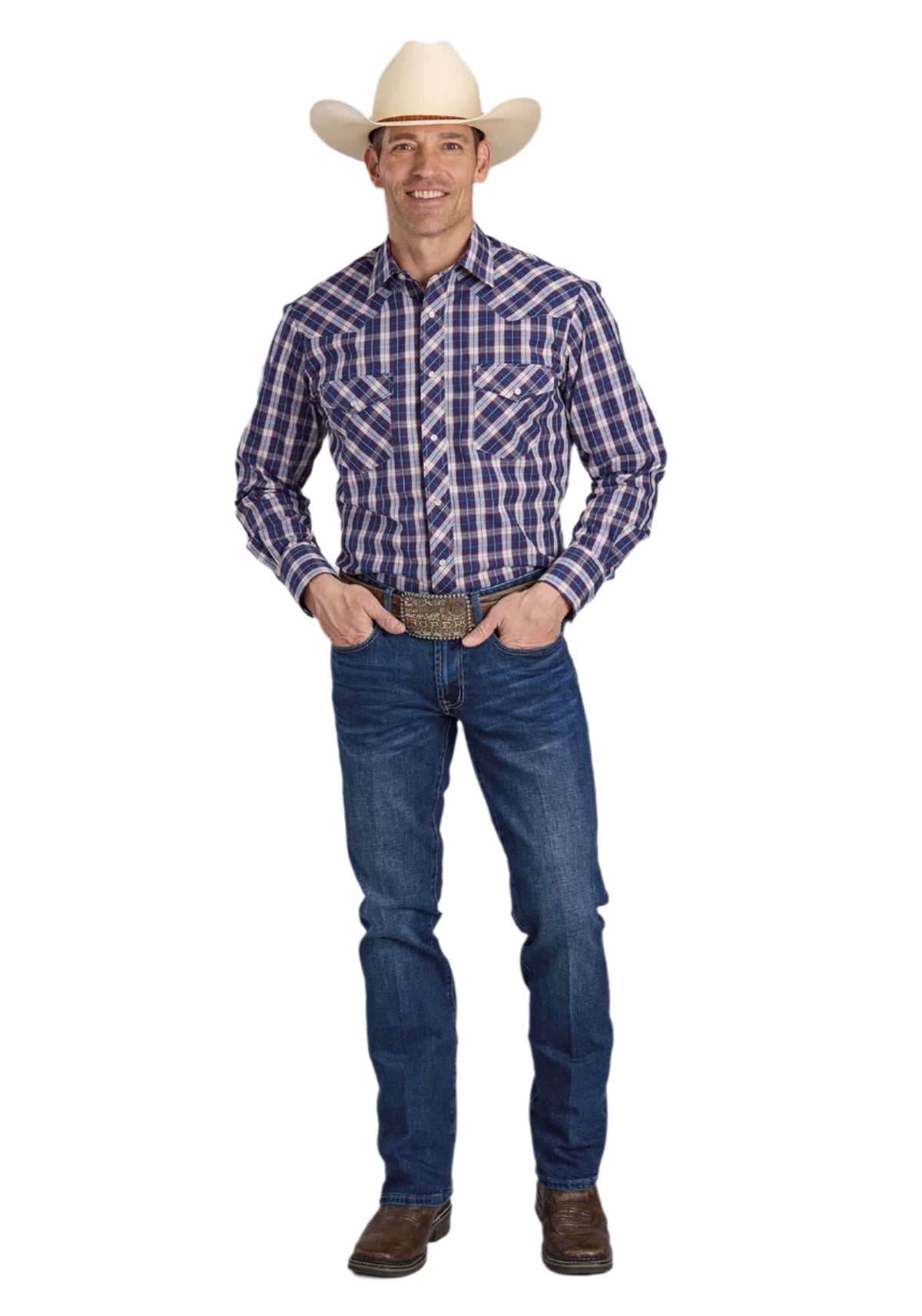 Roper Men's Karman Classic L/S Western Shirt