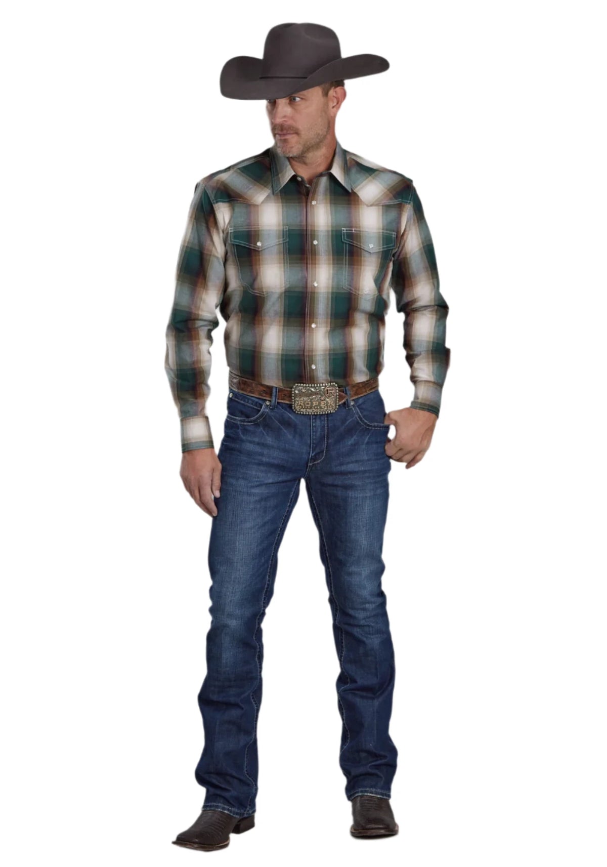 Roper Men's Amarillo L/S Western Shirt