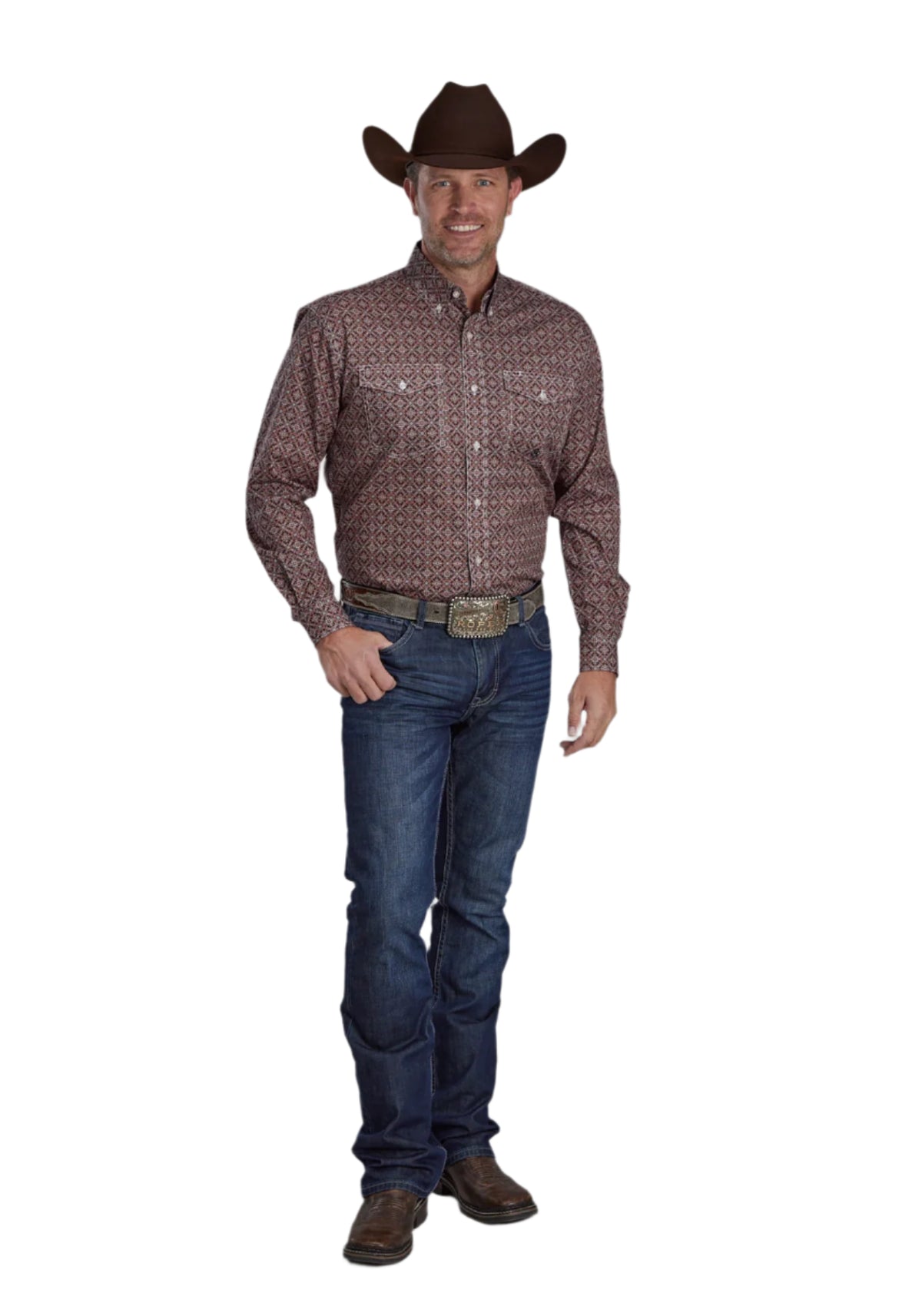 Roper Men's Amarillo L/S Western Shirt