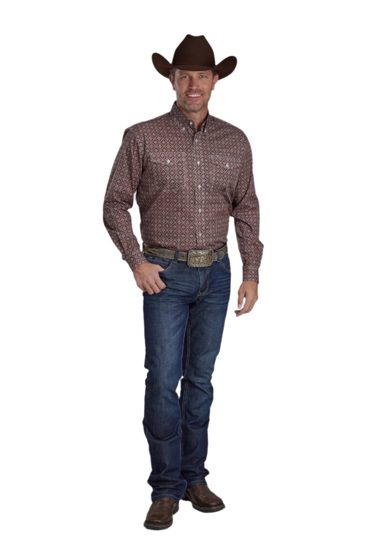 Roper Men's Amarillo L/S Western Shirt