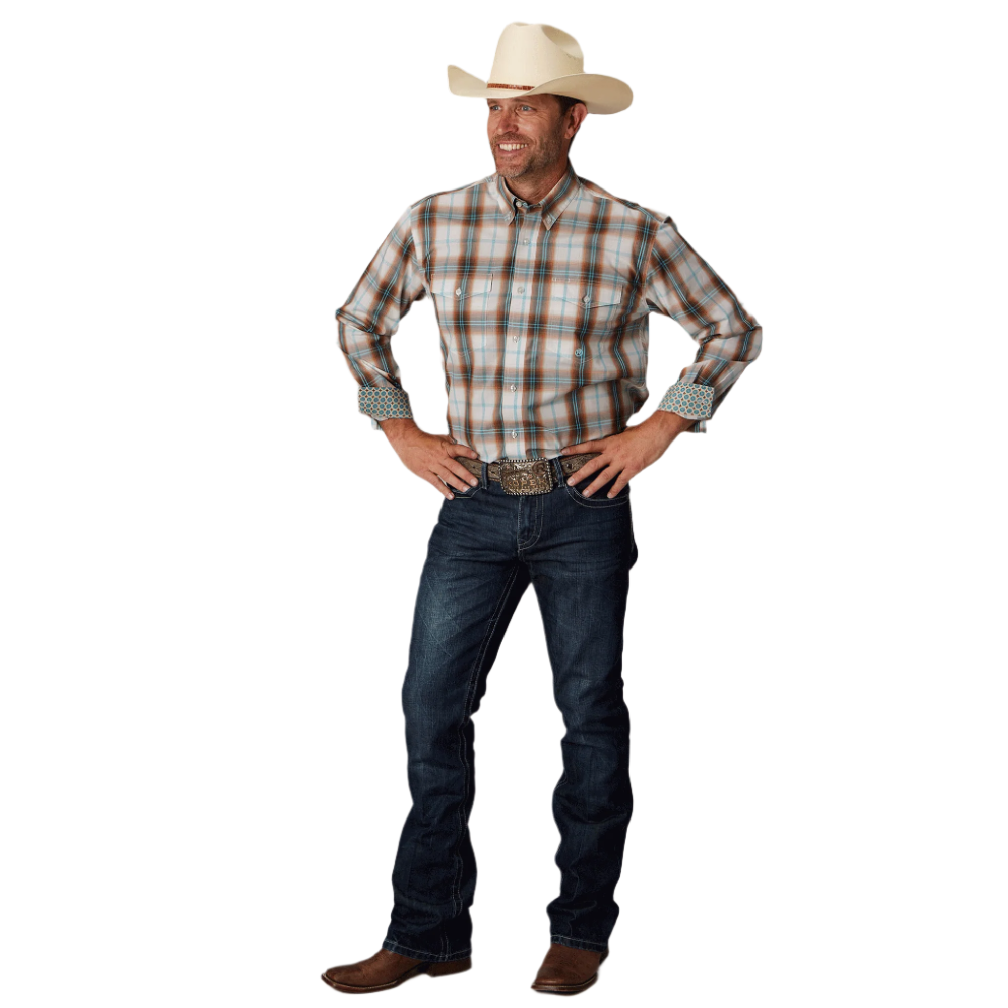Roper Men's Amarillo L/S Western Shirt