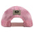 John Deere Toddler-Vintage Logo Glitter Mesh Trucker Cap. Pink glittery cap with a logo and 'KIDS' patch on a white background
