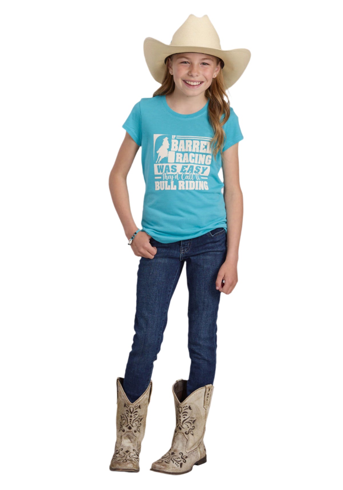 Roper Girl's Five Star T-Shirt.