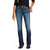 Ariat Women's Rosa Perfect Rise Boot Cut Jean. Person wearing blue jeans on a white background