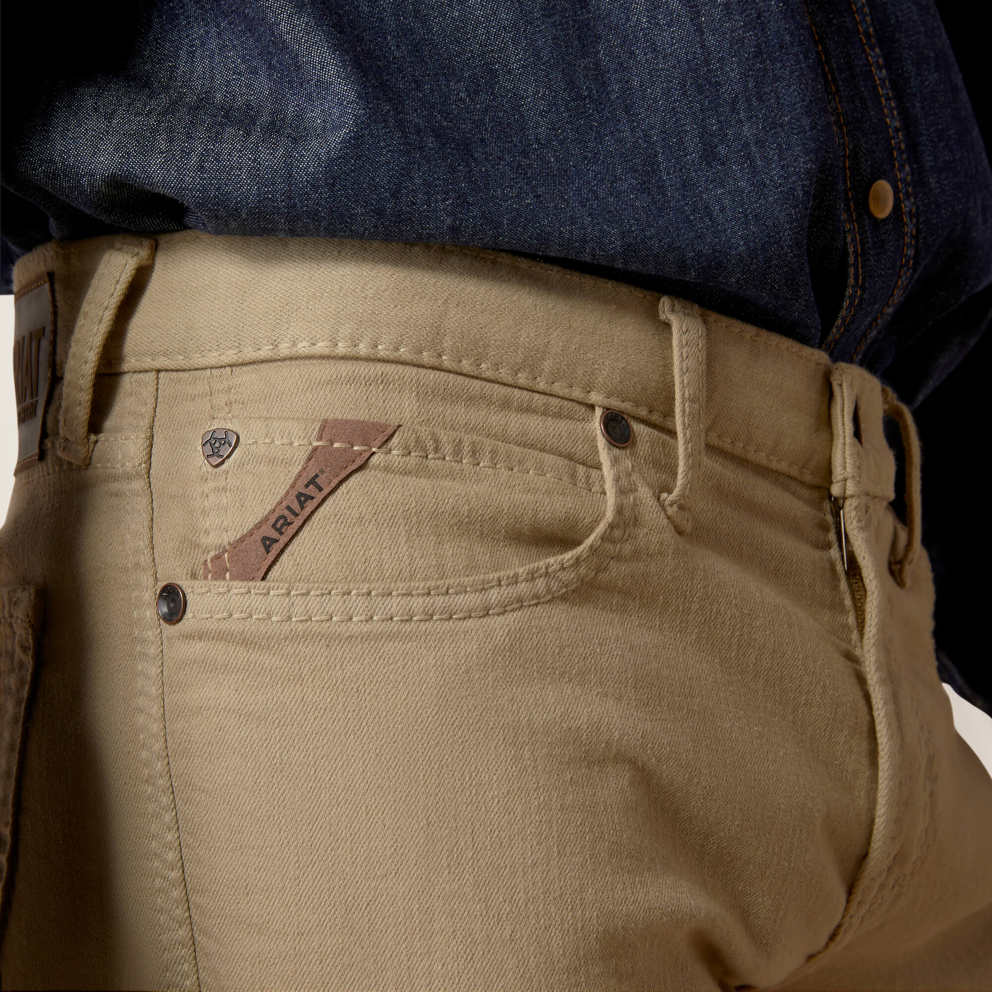 Ariat Men's Grizzly M7 Straight Leg Jean
