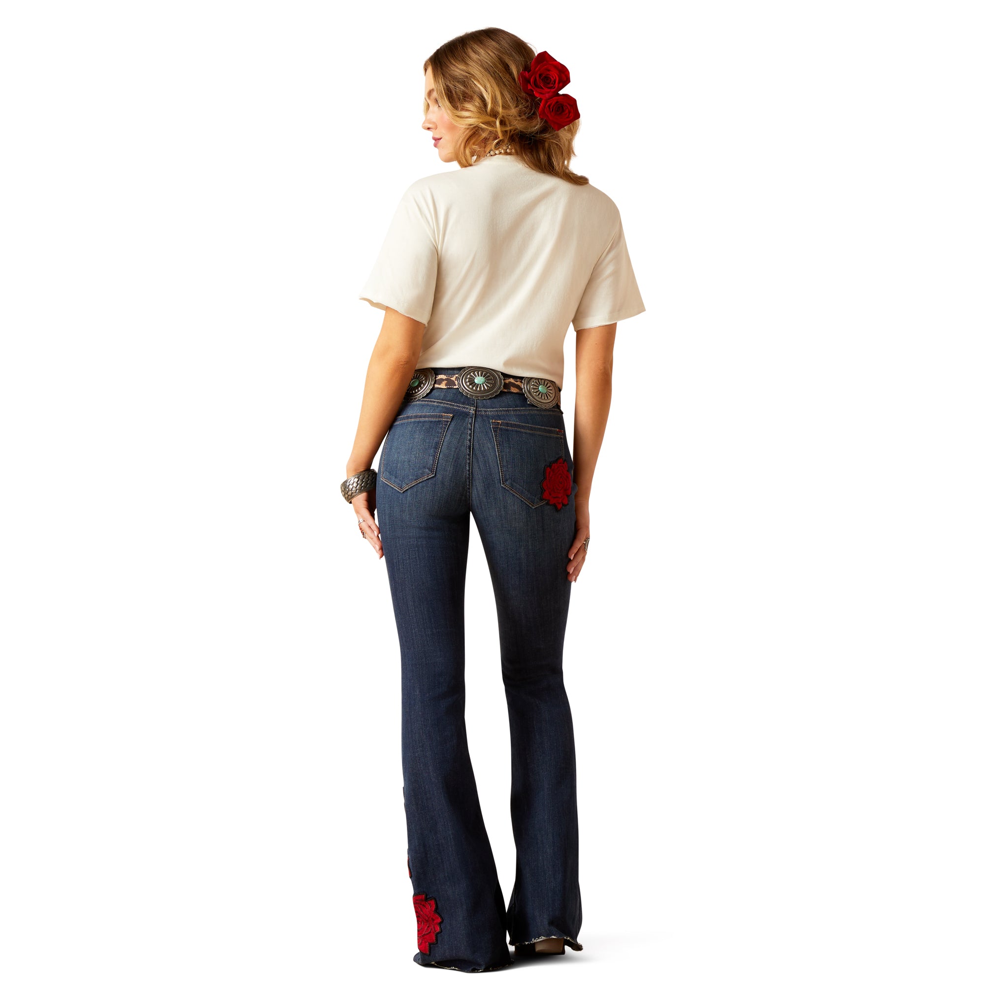 Ariat Women's Rodeo Quincy High Rise Flare Jean