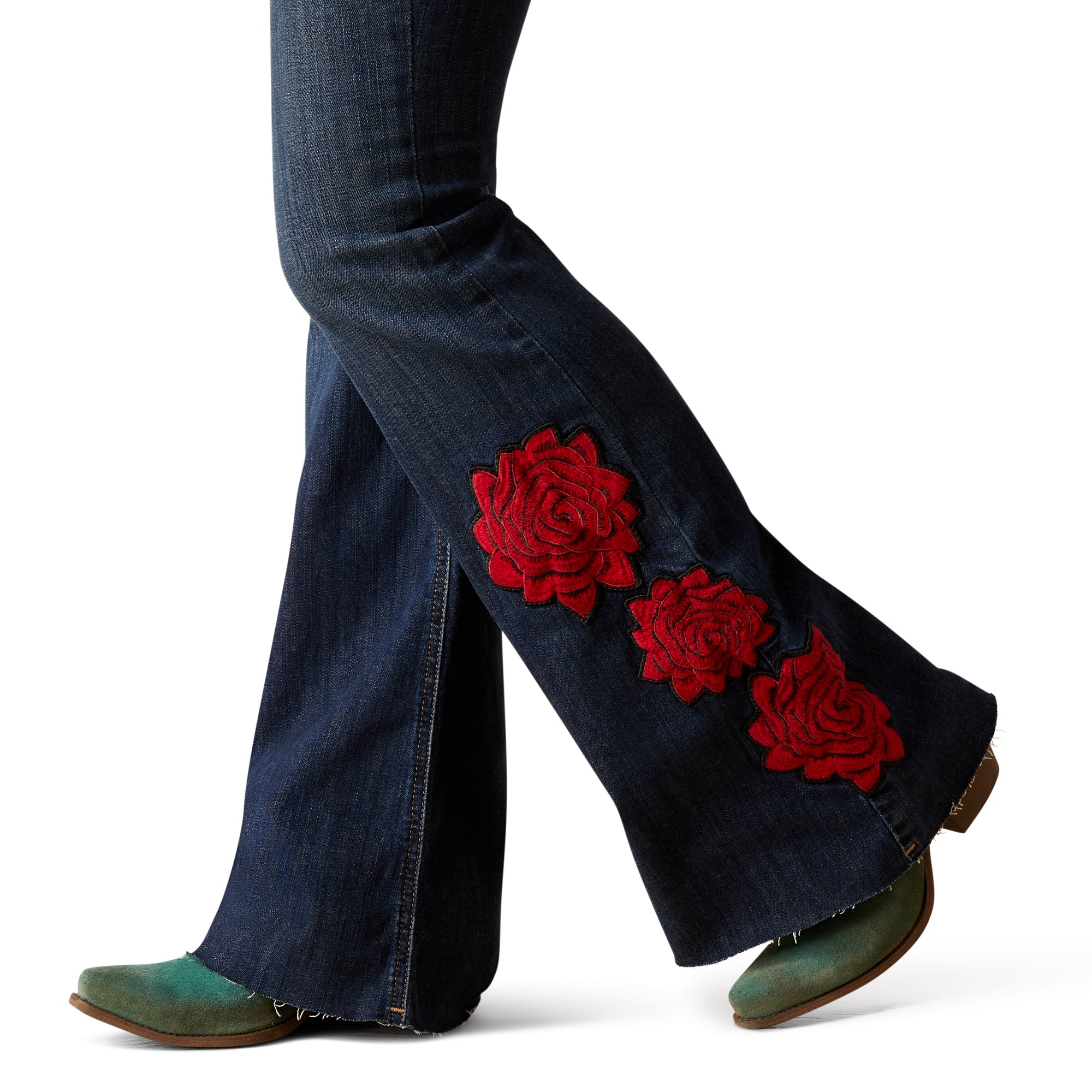 Ariat Women's Rodeo Quincy High Rise Flare Jean