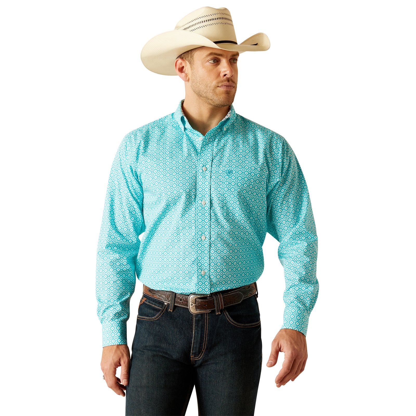 Ariat Men's Wrinkle Free Stanley L/S Western Shirt