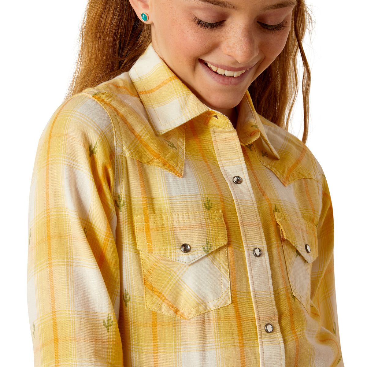 Ariat Girl's Glenrock Snap L/S Western Shirt