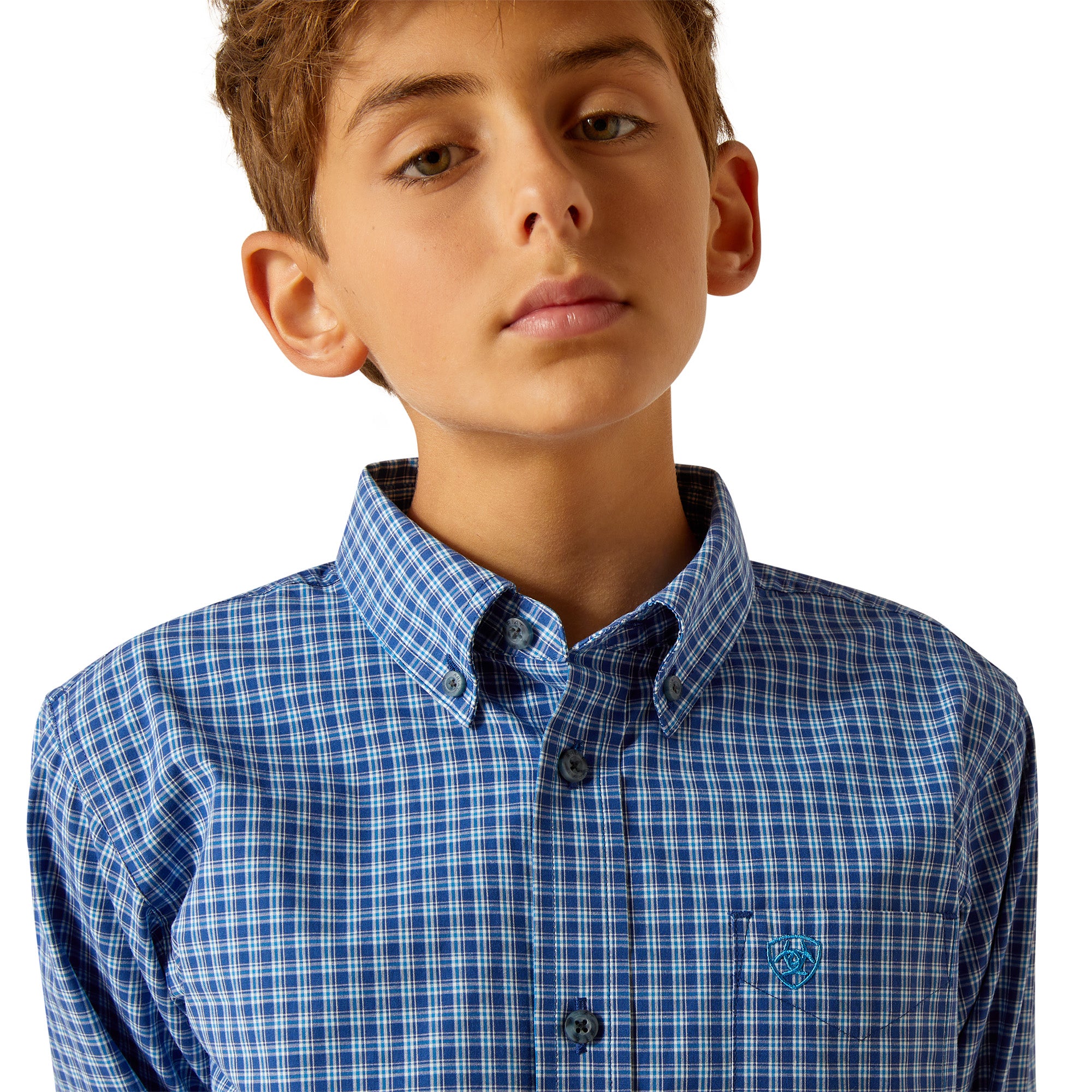 Ariat Boy's Pro Series Perrin L/S Western Shirt