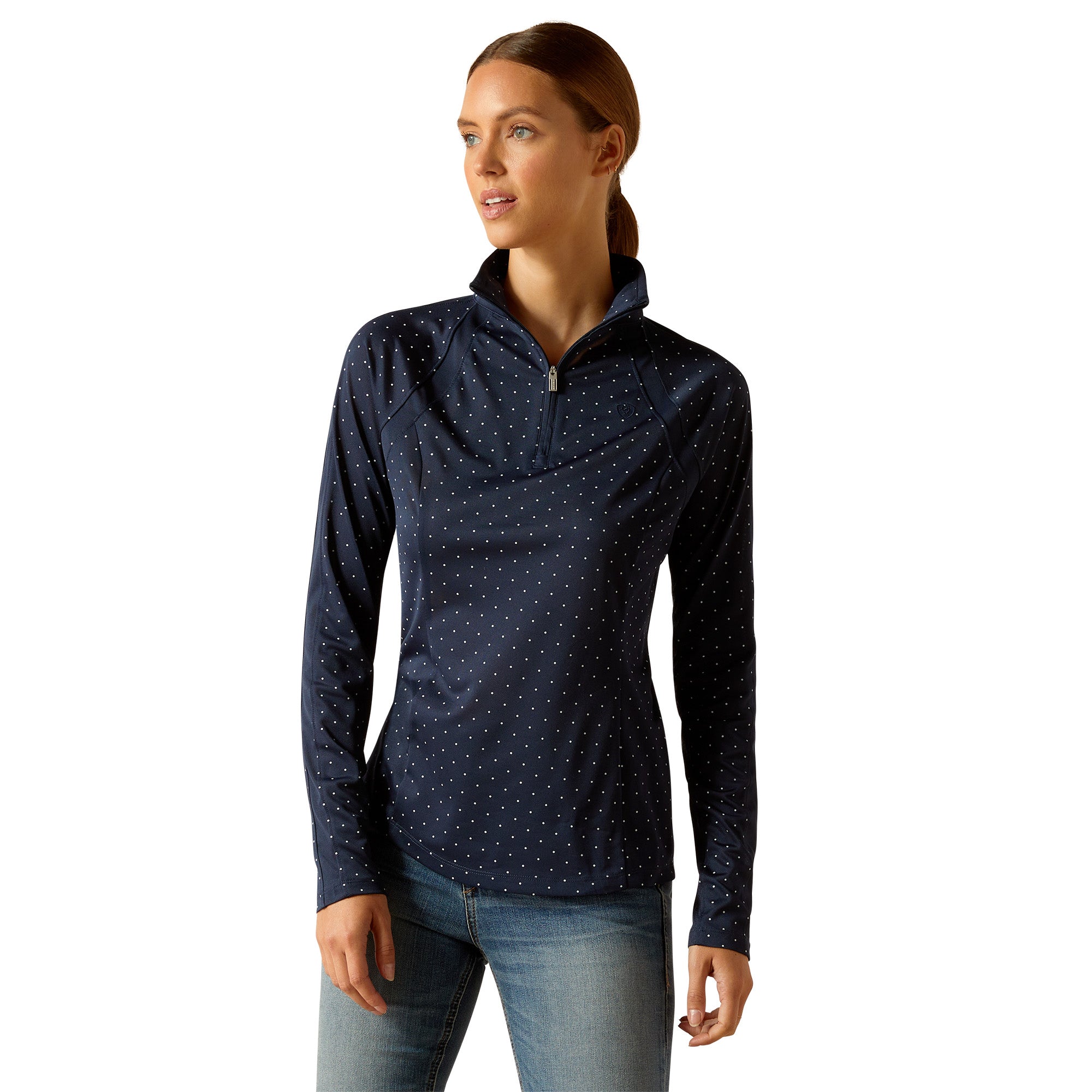 Ariat Women's Sunstopper 3.0 1/4 Zip Baselayer