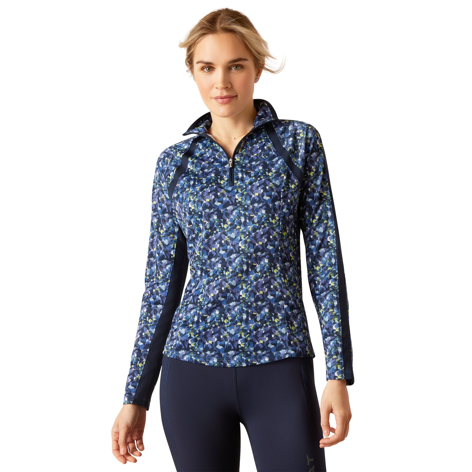 Ariat Women's Sunstopper 3.0 1/4 Zip Baselayer