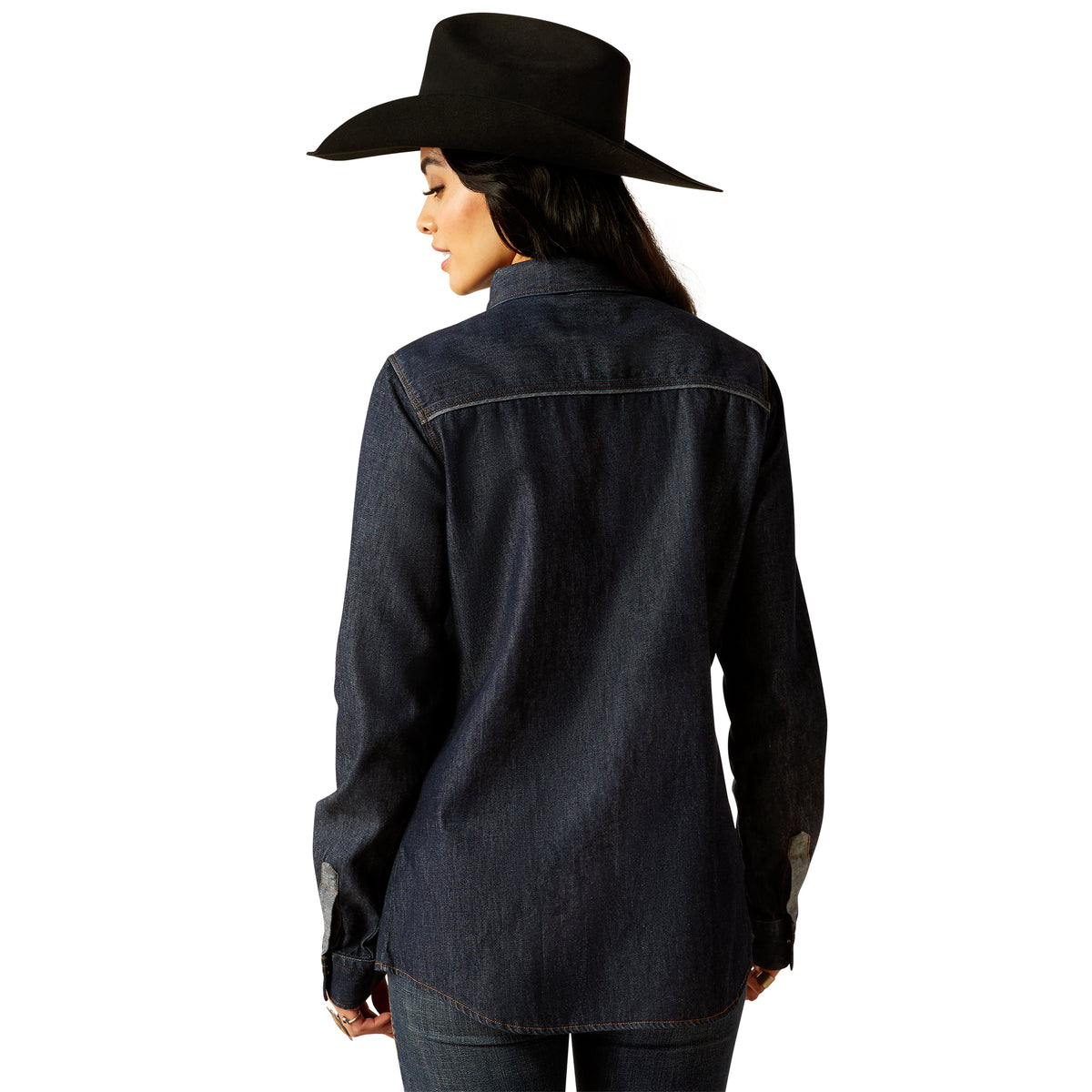 Ariat Women's Farriday Denim  L/S Western Shirt