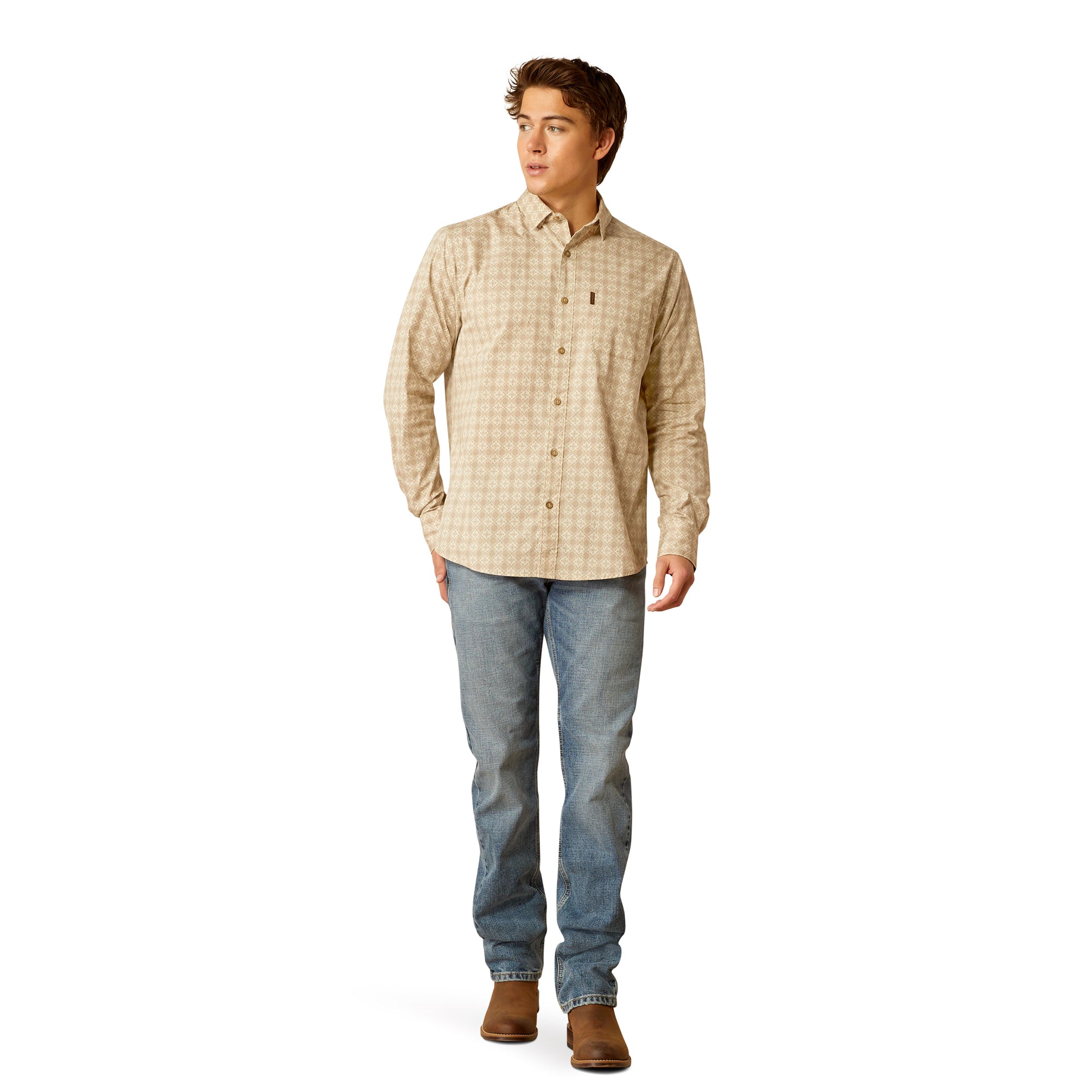 Ariat Men's Morgan Modern Fit L/S Western Shirt