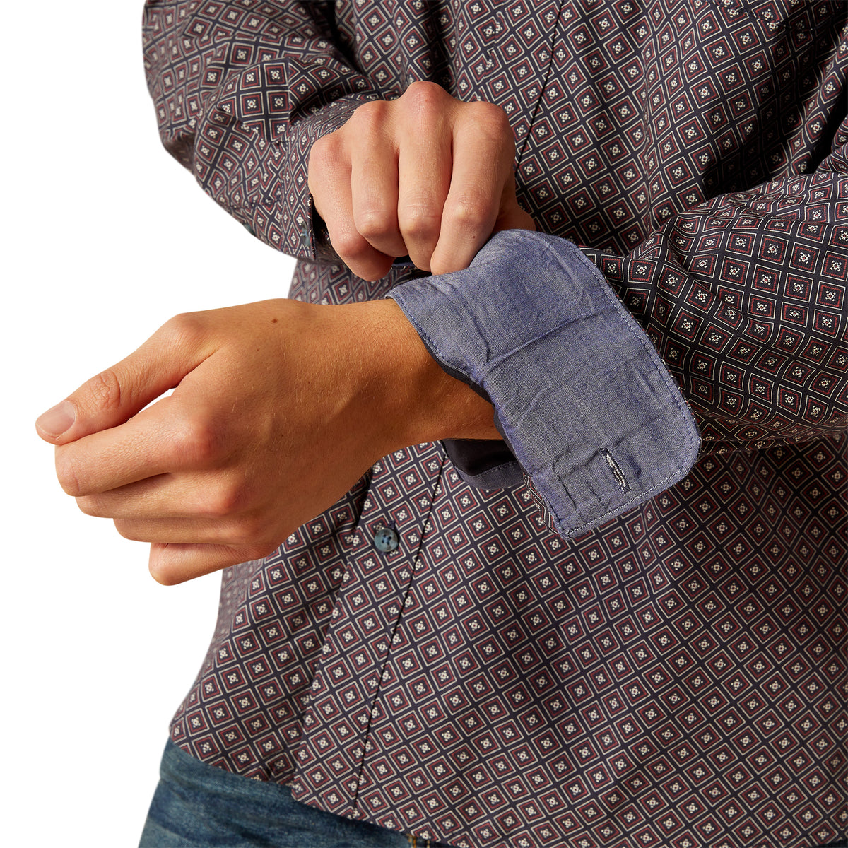 Ariat Men's Mattie Modern Fit L/S Western Shirt