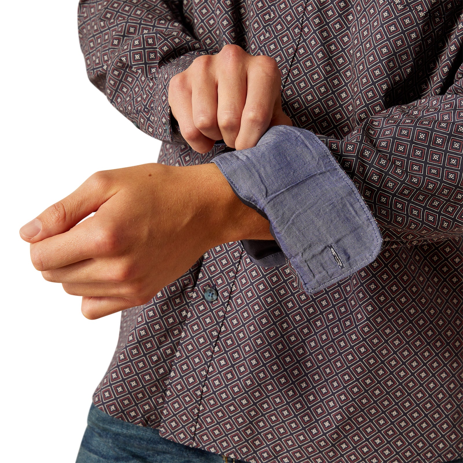 Ariat Men's Mattie Modern Fit L/S Western Shirt