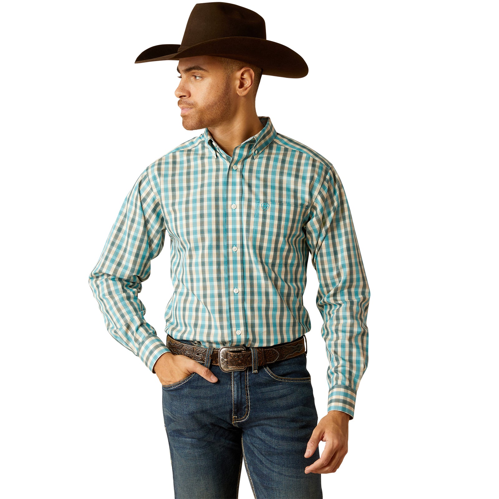 Ariat Men's Gordie Wrinkle Free L/S Western Shirt
