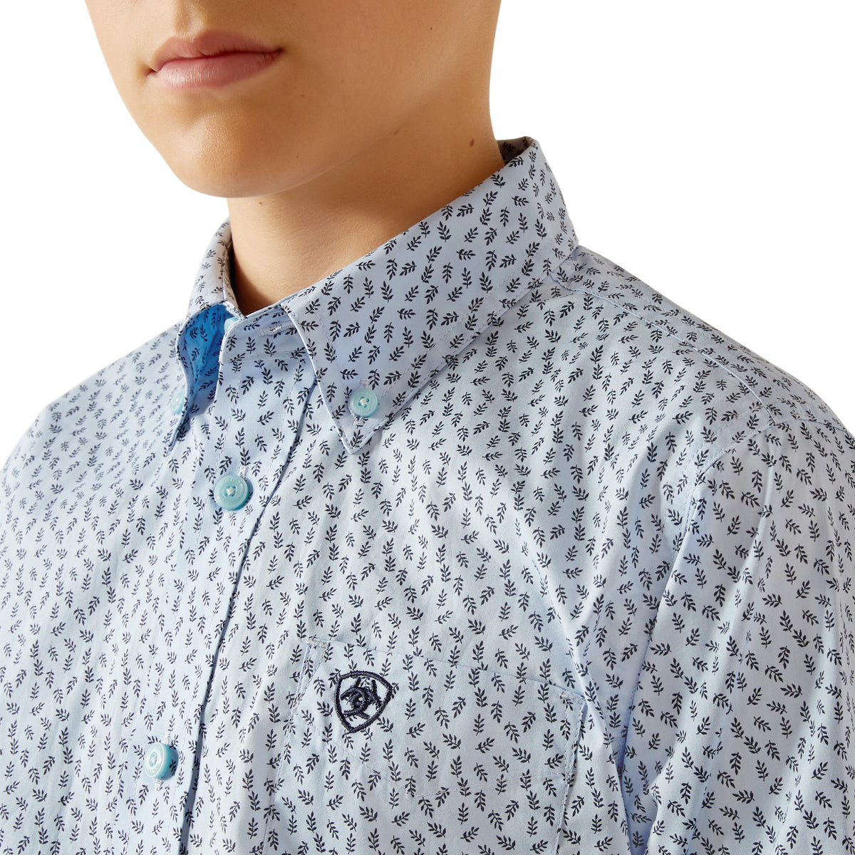 Ariat Boy's Rowan Classic Fit L/S Western Shirt