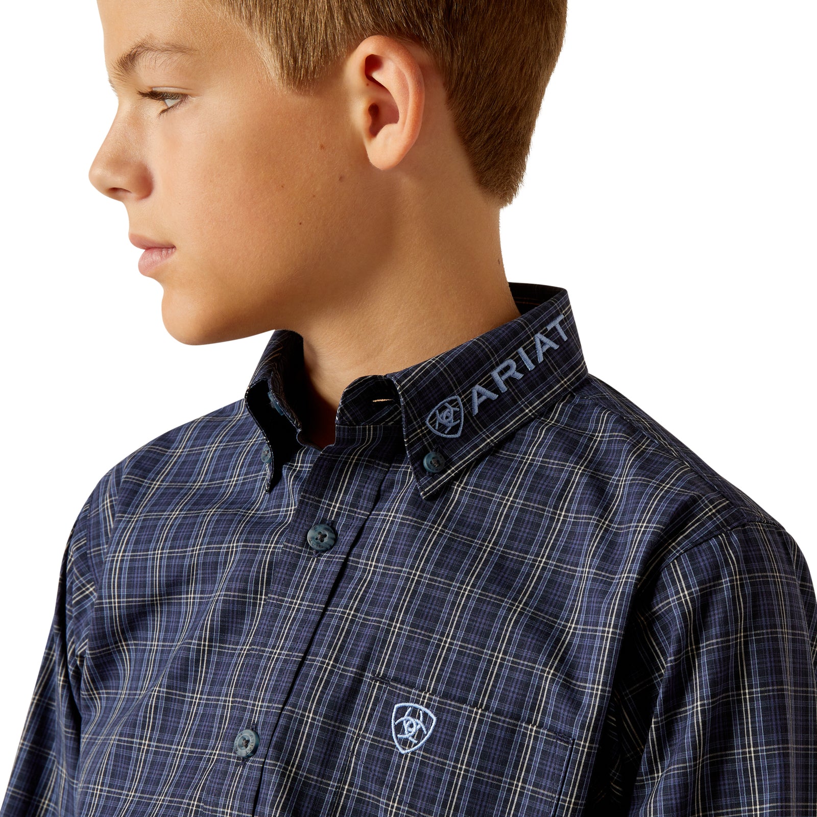 Ariat Boy's Pro Series Team Kolt L/S Western Shirt