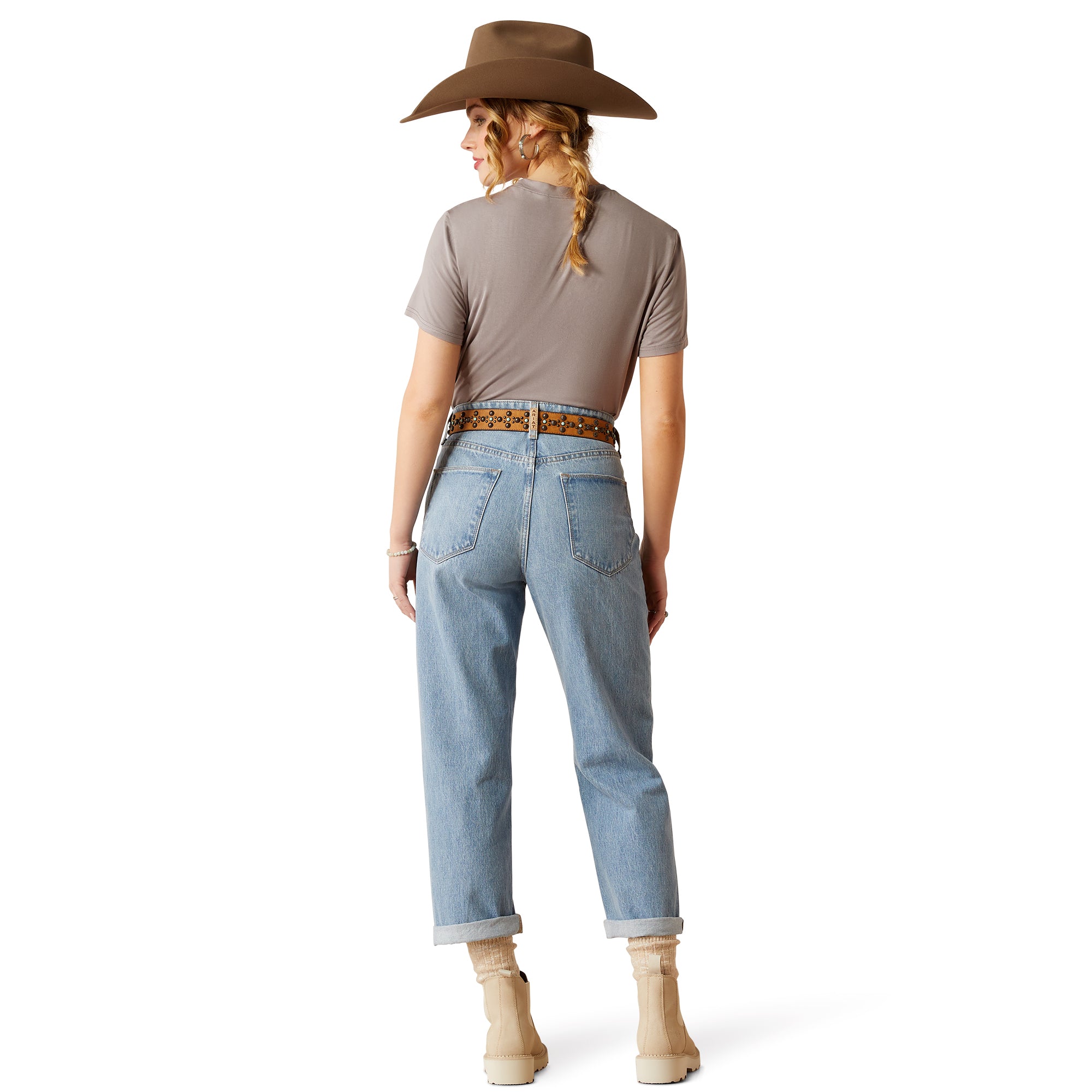 Ariat Women's Ultra High Rise Tomboy Straight Leg Jean