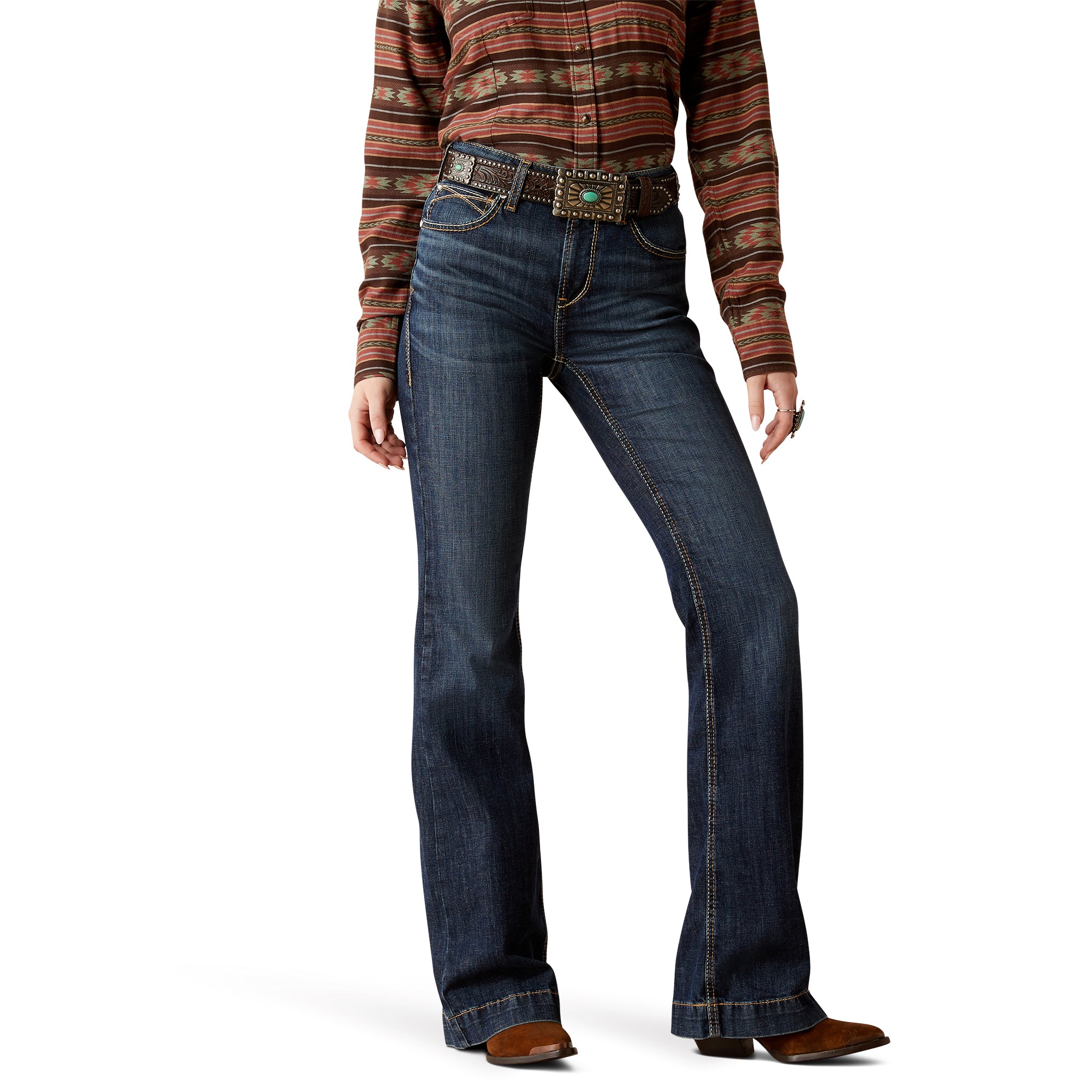 Ariat Women's High Rise Kimber Slim Trouser Jean