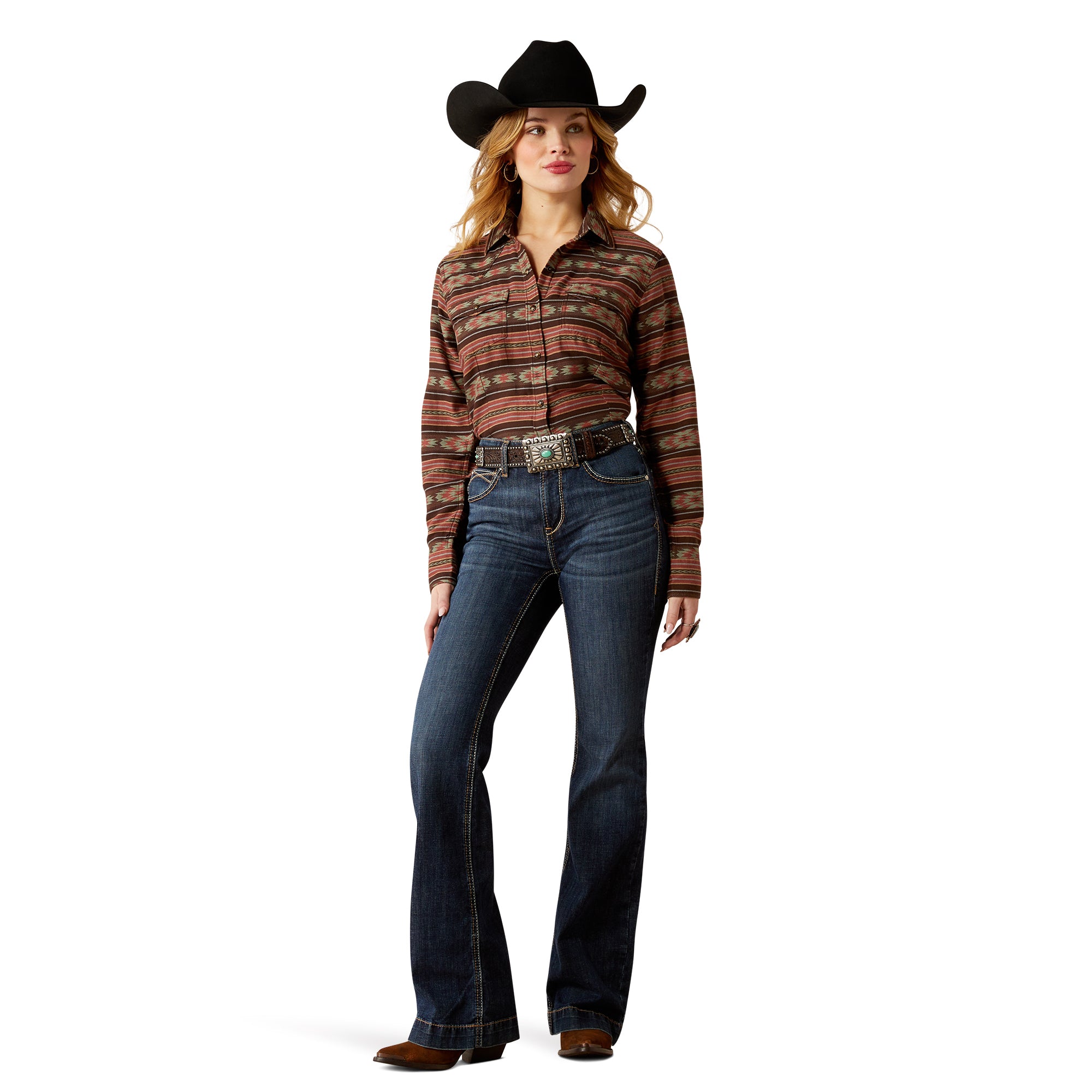 Ariat Women's High Rise Kimber Slim Trouser Jean