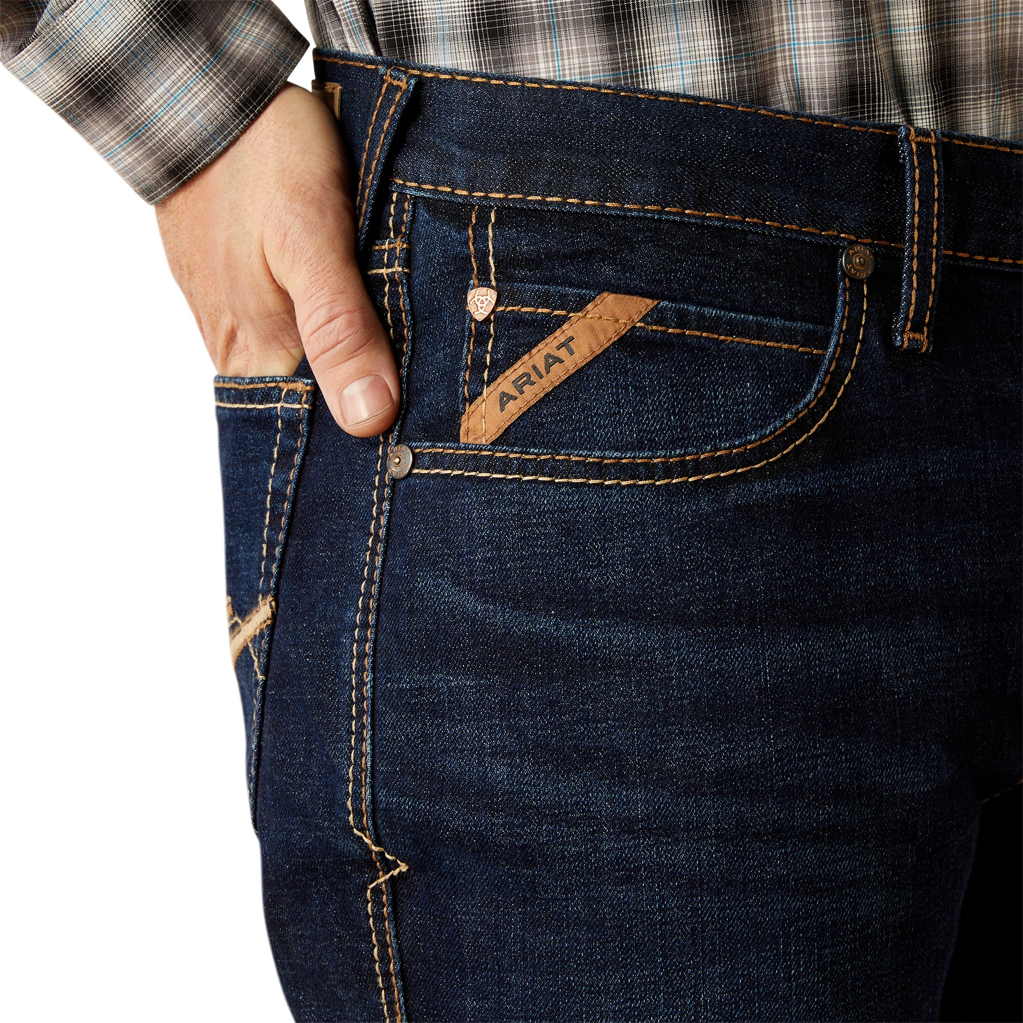 Ariat Mens M4 Relaxed Ranchford Boot Cut Jean