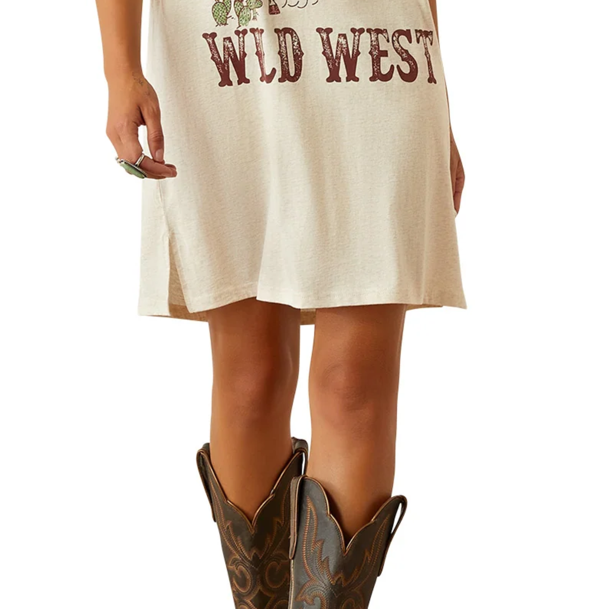 Ariat Women's Wild Cowgirl T-Shirt Dress