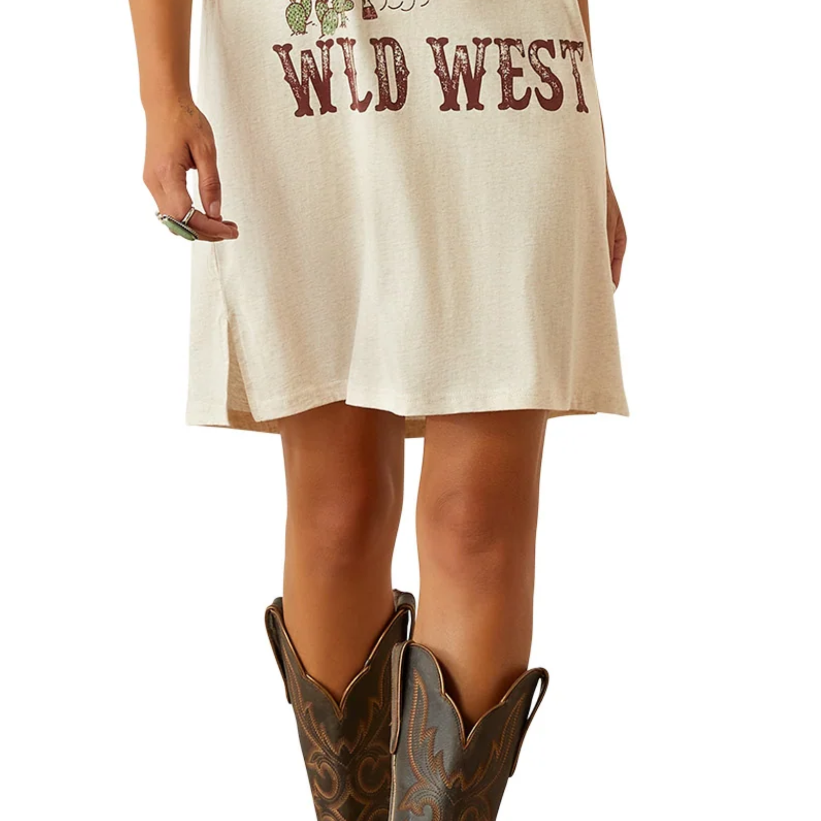 Ariat Women's Wild Cowgirl T-Shirt Dress