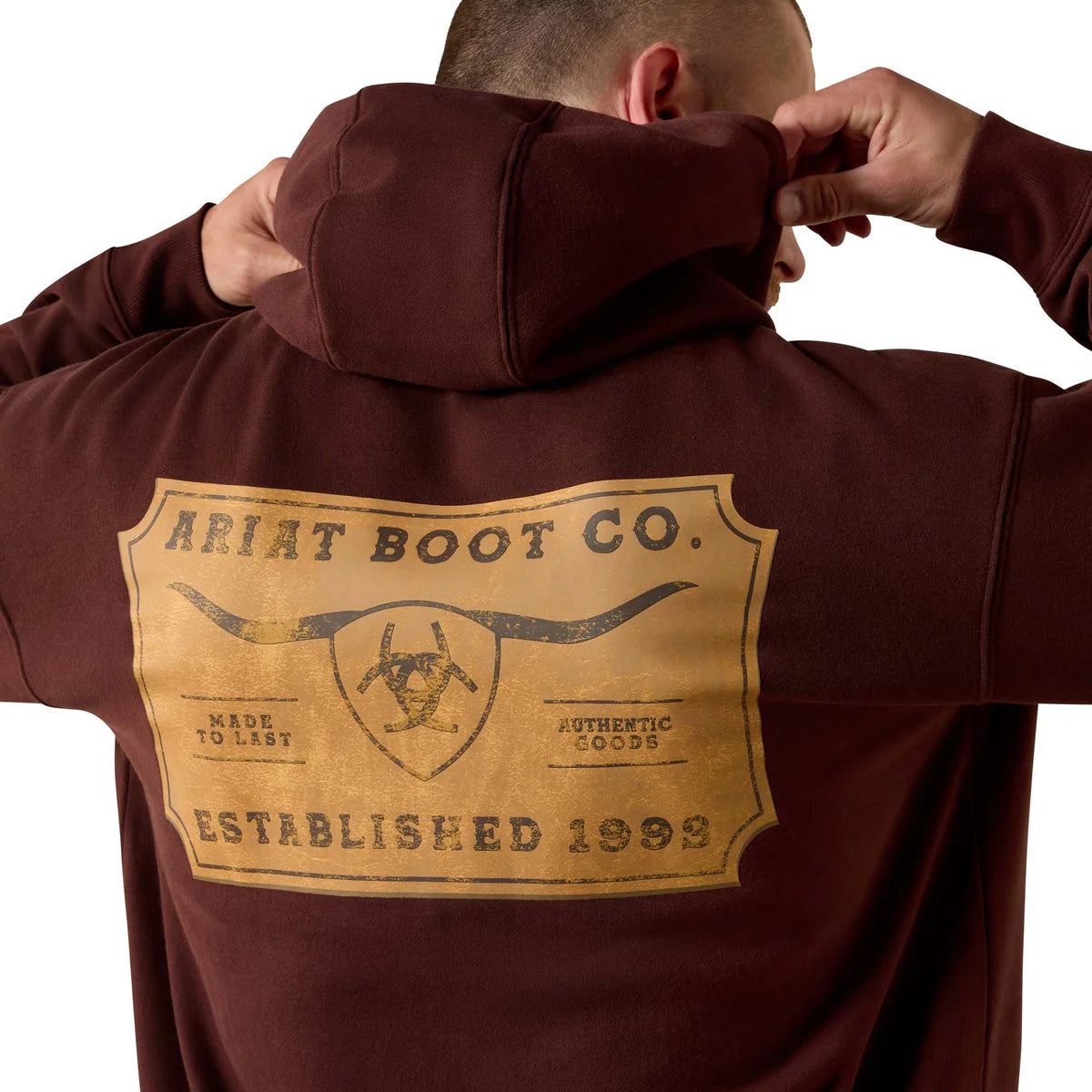 Ariat Men's Shield Steerhead Hoodie