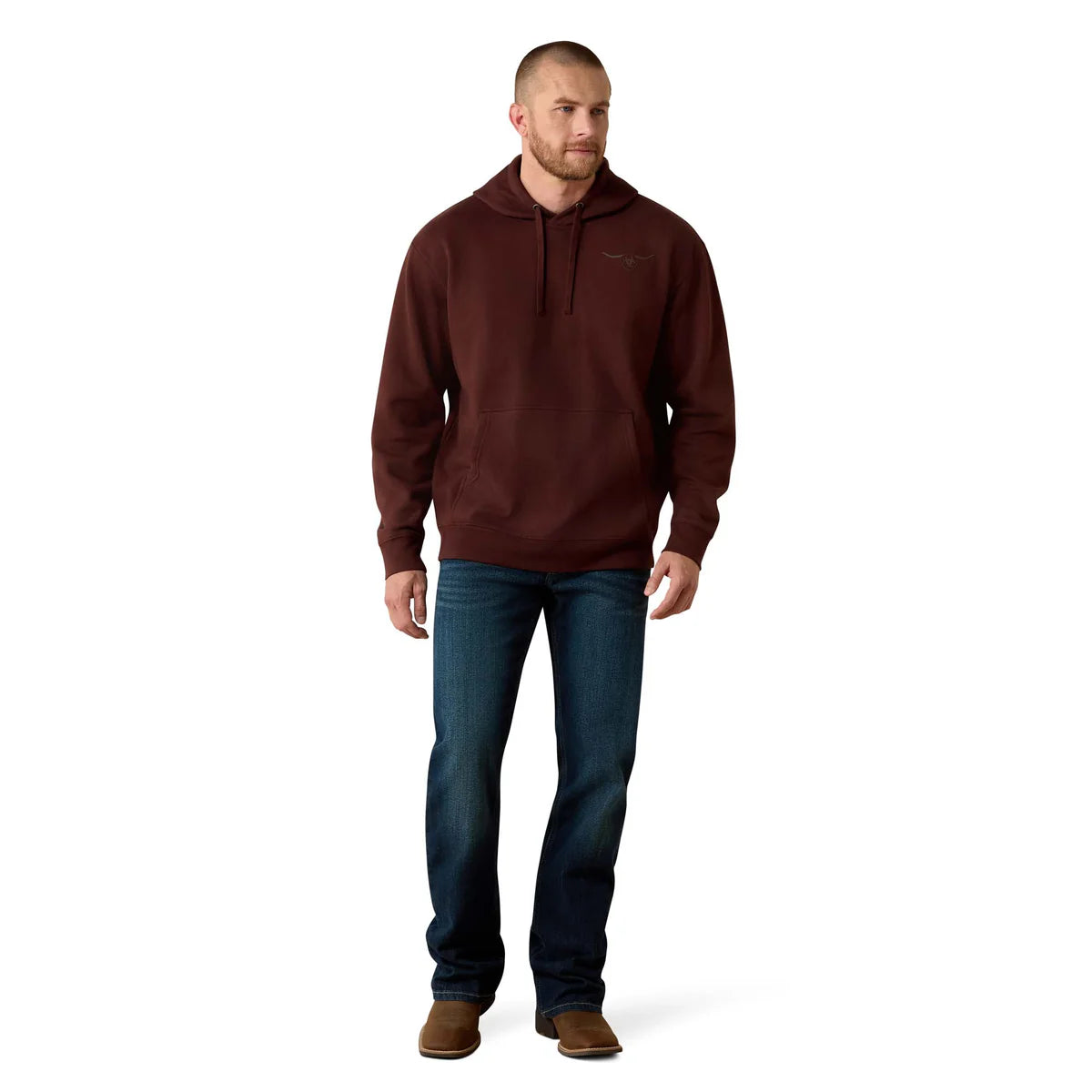 Ariat Men's Shield Steerhead Hoodie