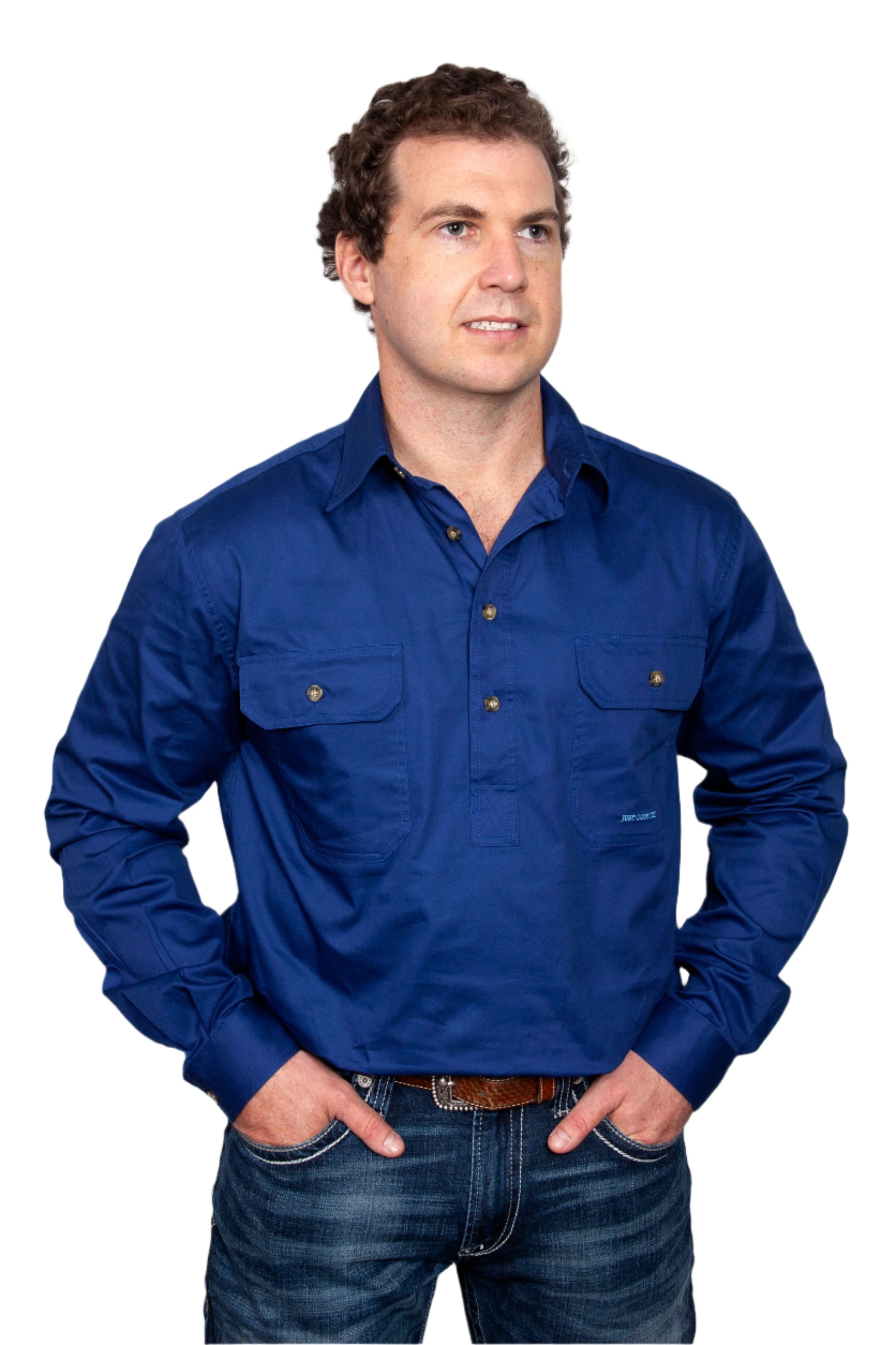 Just Country Men's Cameron L/S Workshirt