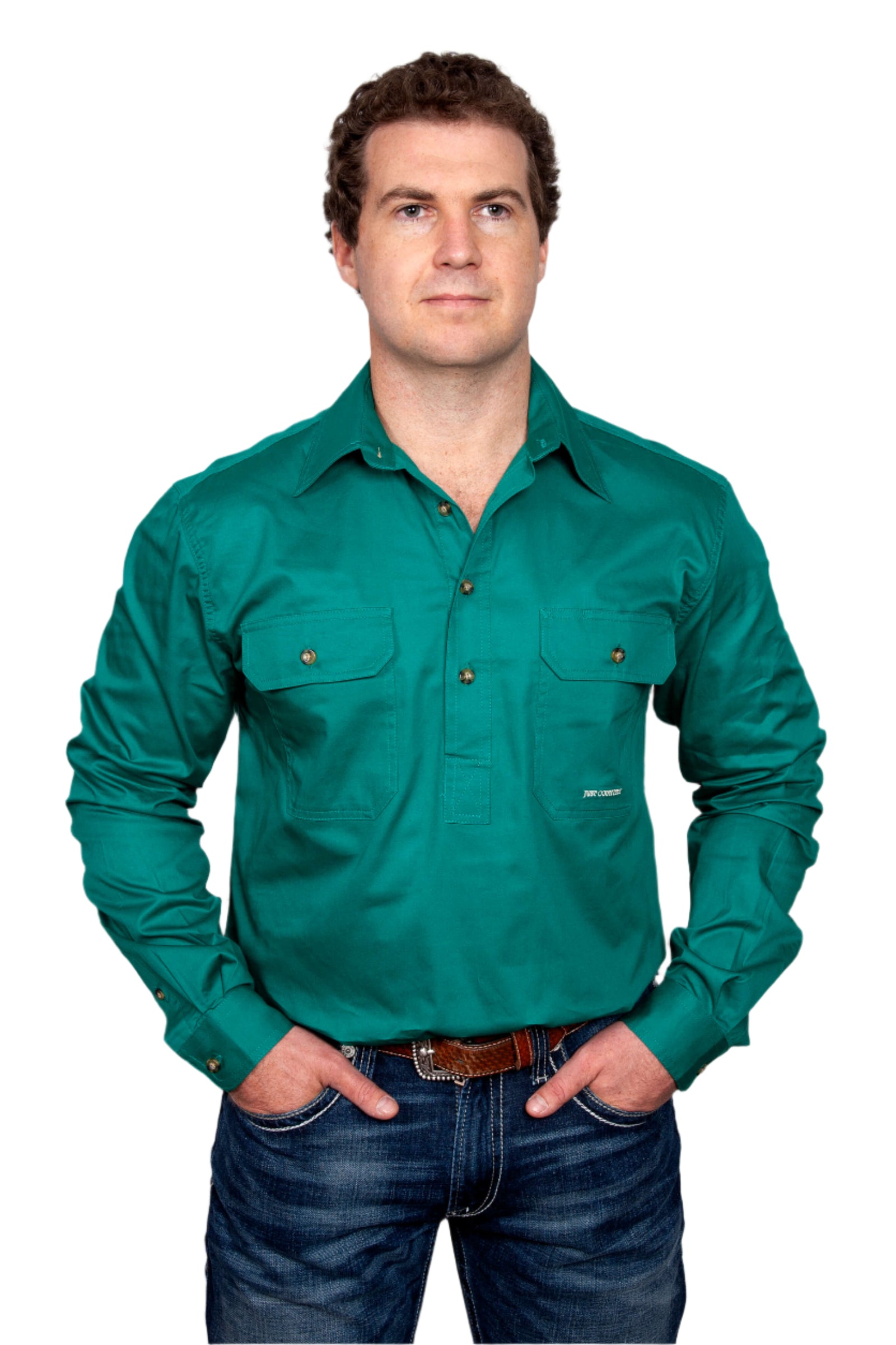 Just Country Men's Cameron L/S Workshirt