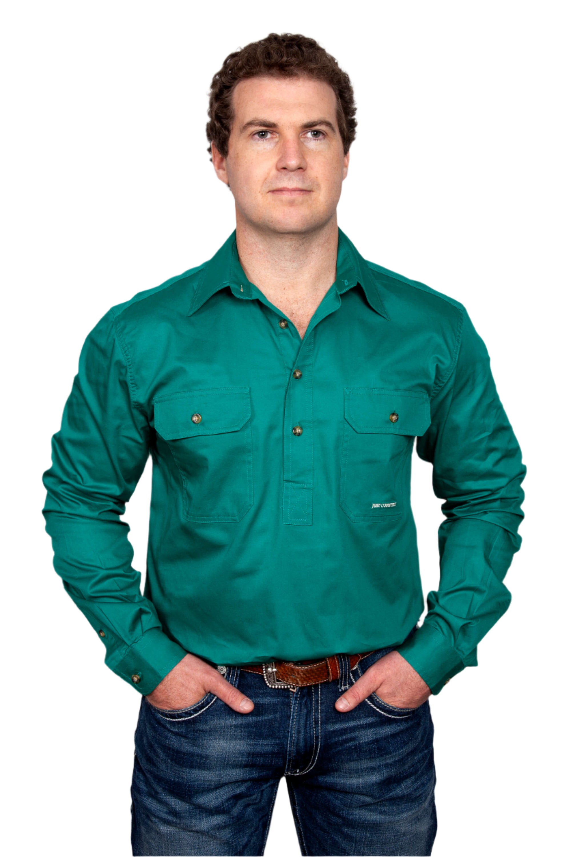 Just Country Men's Cameron L/S Workshirt
