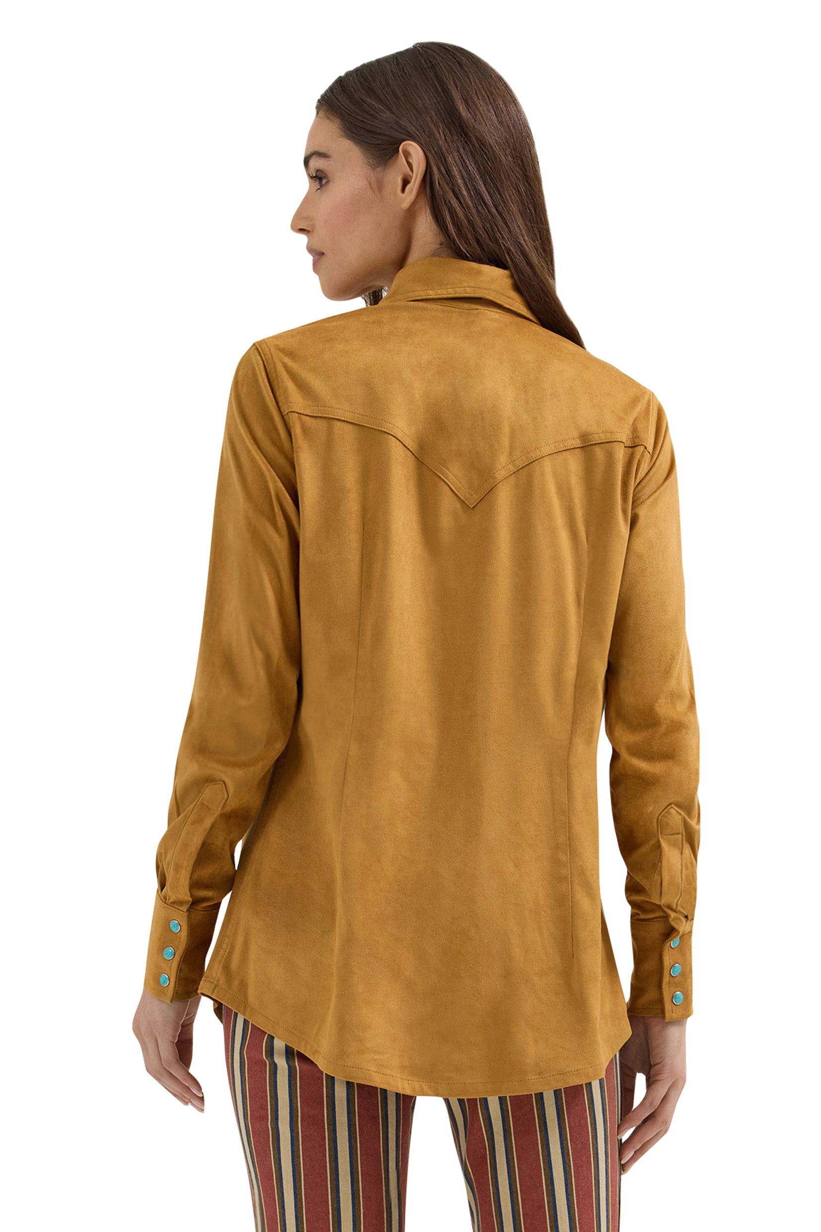 Wrangler x Lainey Wilson Fringe Western Shirt