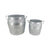 Nested Chic Barrel Pot Planter Set of 2
