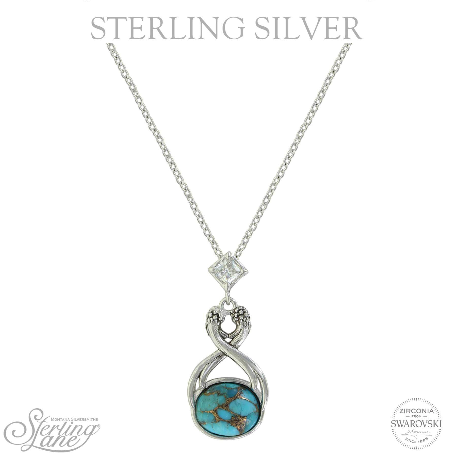Montana Silversmiths Sterling Lane High Spirits Necklace