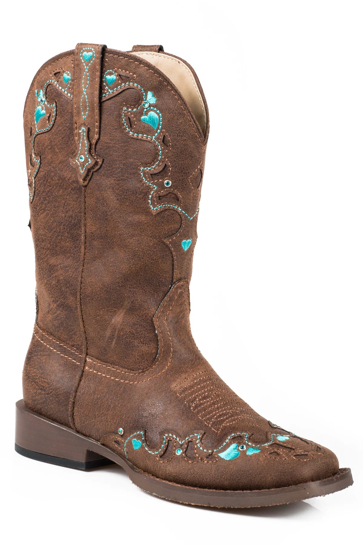 Roper Hearts Kids Western Boot