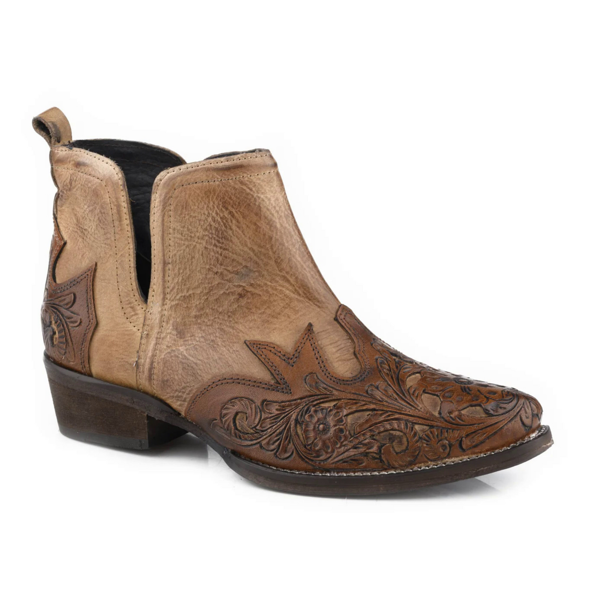 Roper Women&#39;s Addie Tooled Western Boot