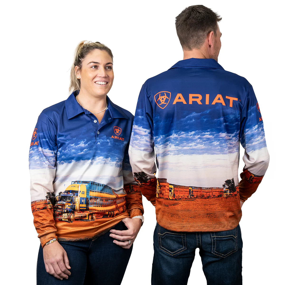 Ariat Unisex Roadtrain Fishing Shirt