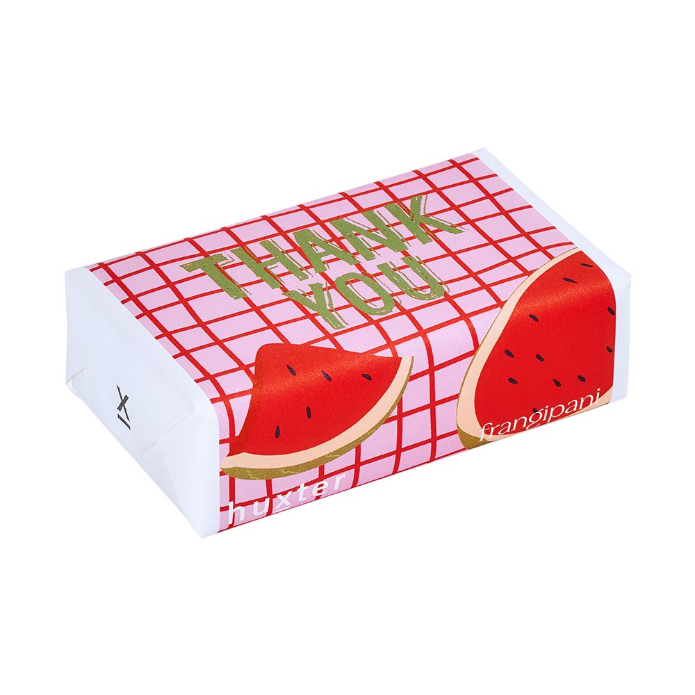 Box with watermelon design and 'Thank You' text on a white background
