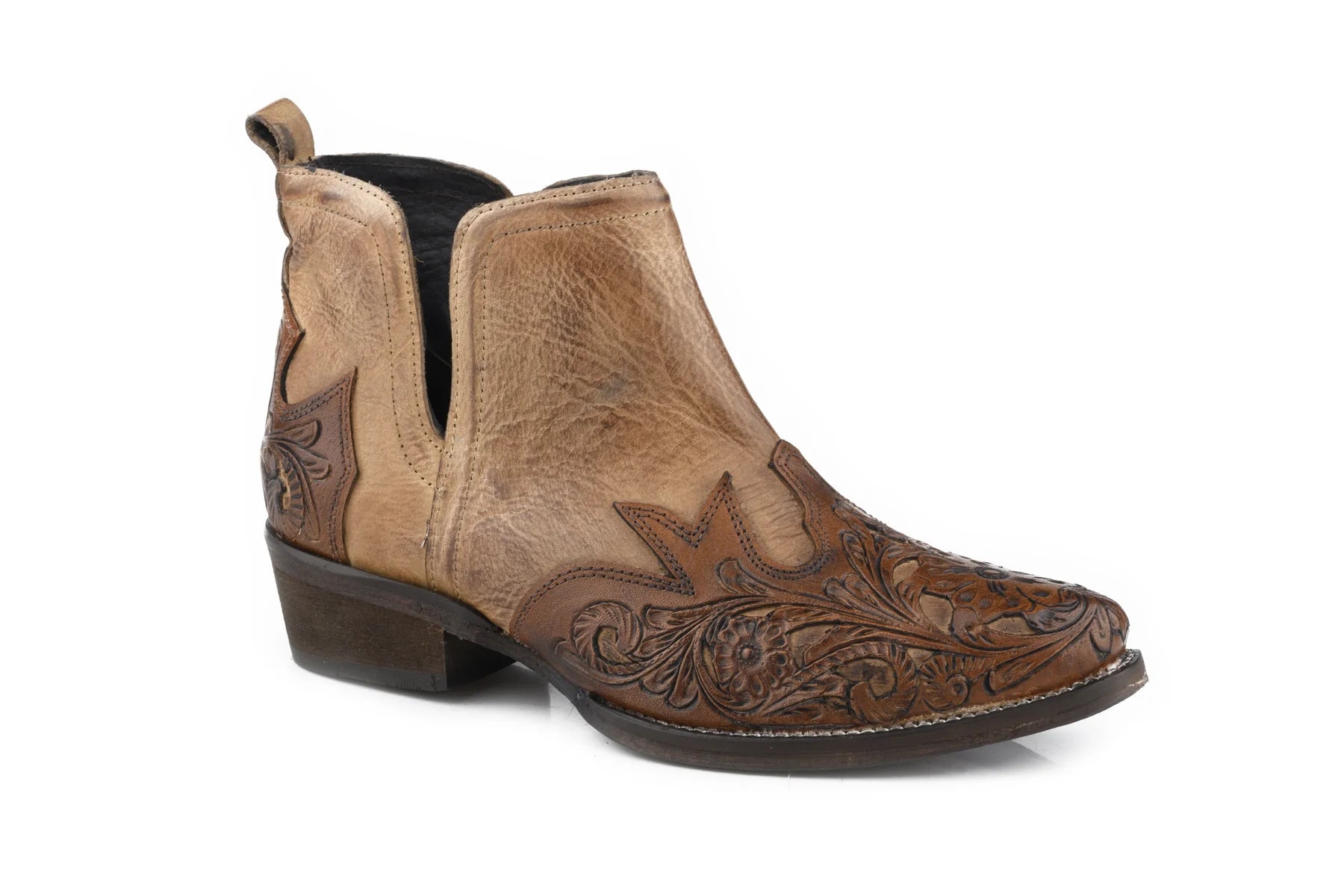 Roper Women's Addie Tooled Western Boot