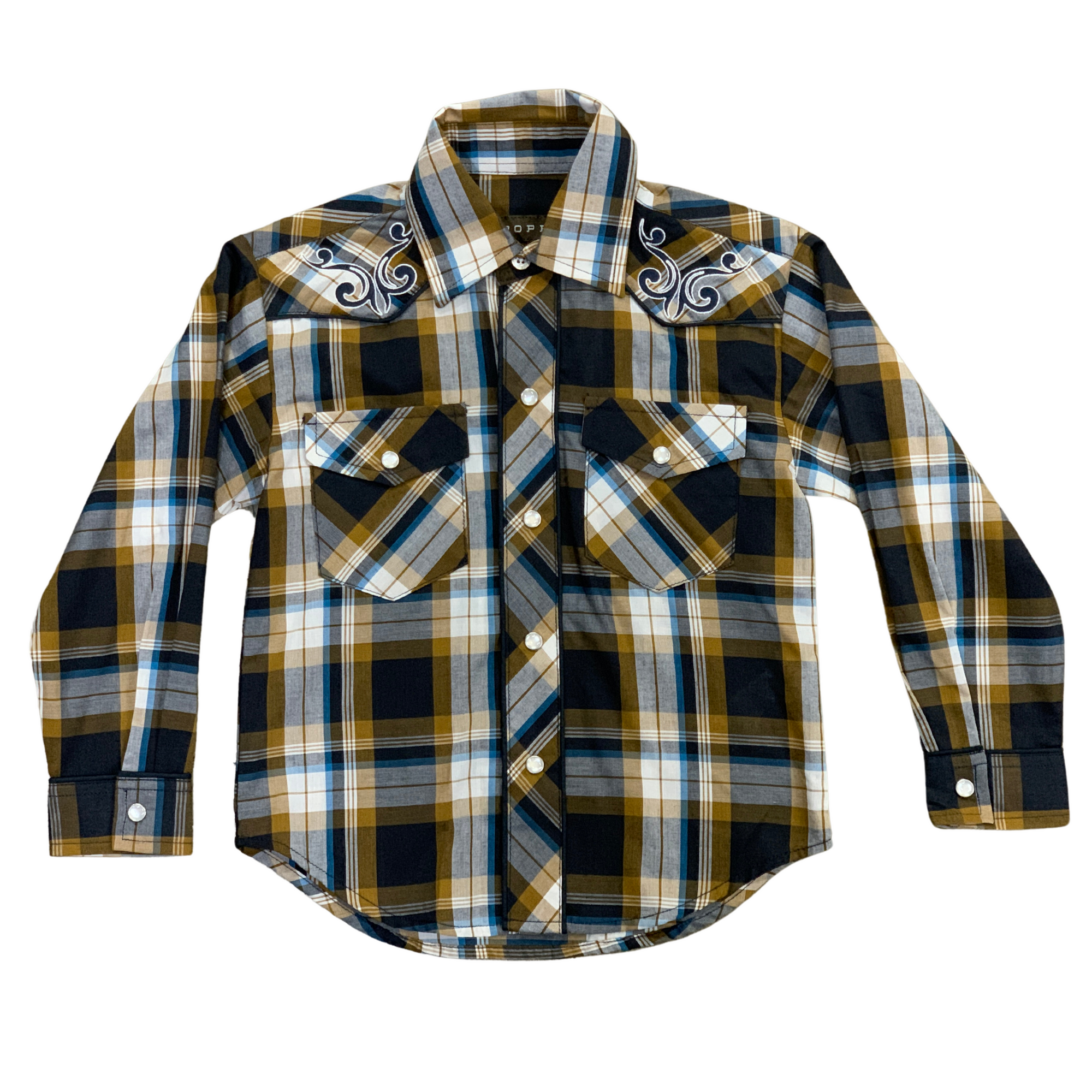 Roper Boy's Amarillo Collection L/S Shirt