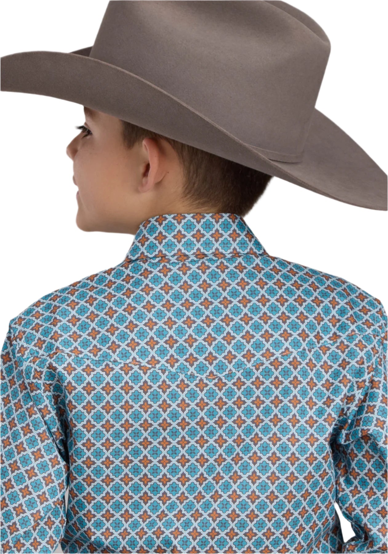 Roper Boy's Amarillo L/S Western Shirt