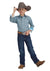 Roper Boy's Amarillo L/S Western Shirt