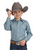 Roper Boy's Amarillo L/S Western Shirt