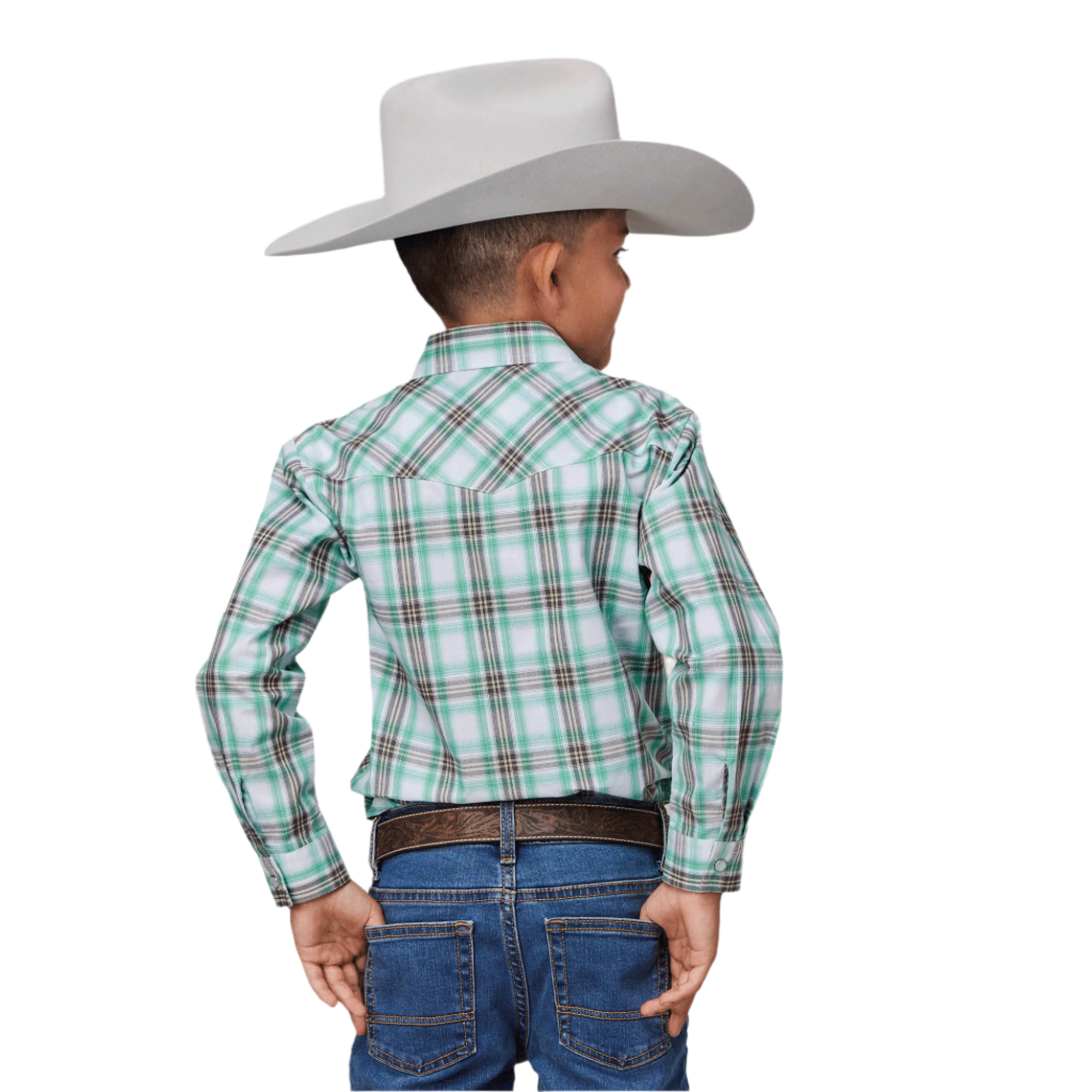 Roper Boy's Amarillo L/S Western Shirt