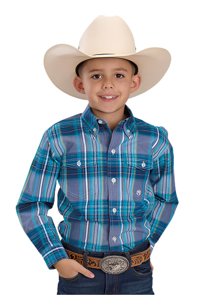 Roper Boy's Amarillo L/S Western Shirt