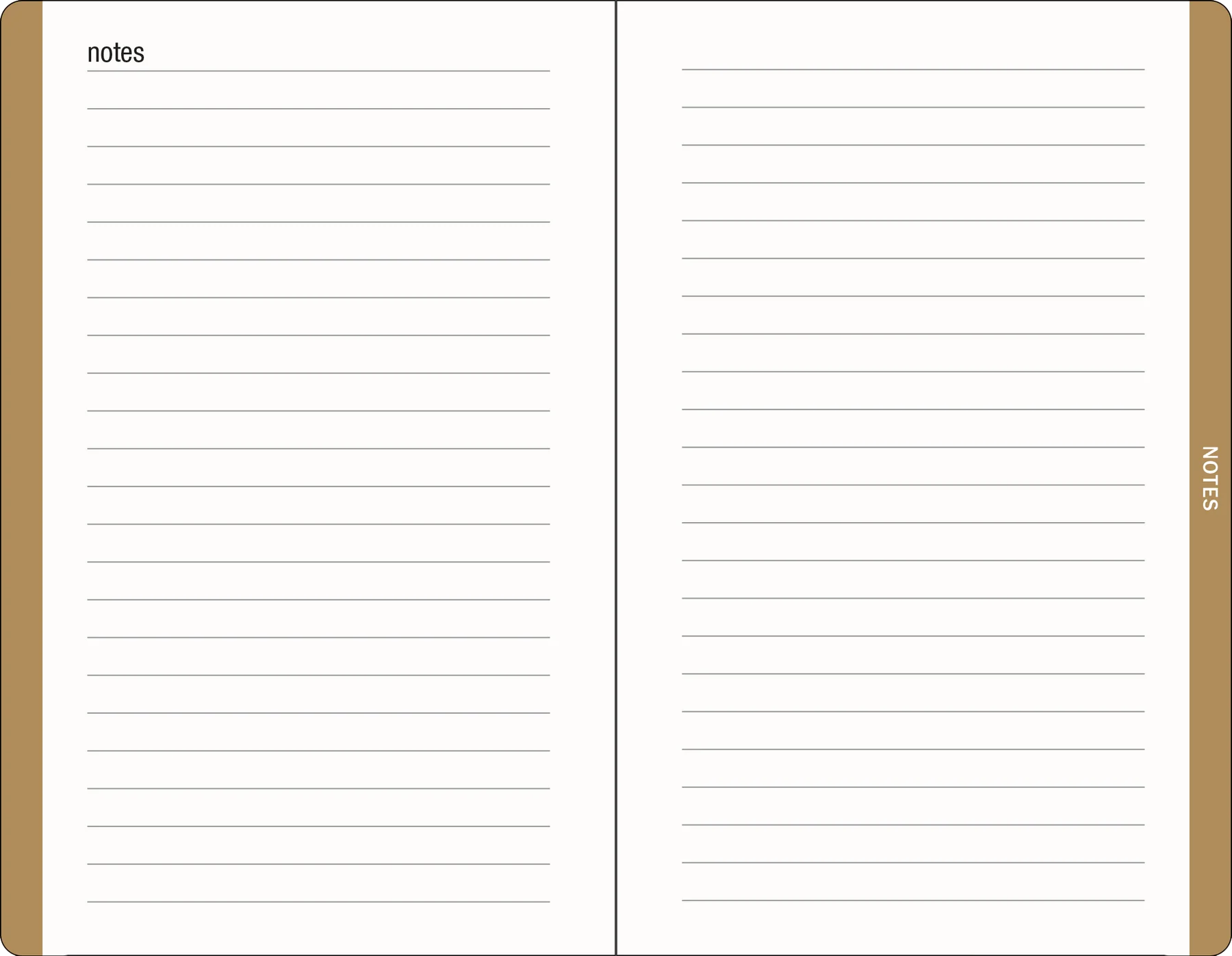 Amalfi Lemons Internet Address & Password Logbook. Open notebook with lined pages on a white background