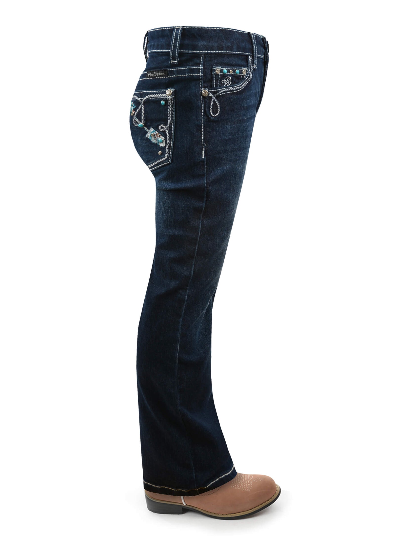 Pure Western Girl's Rhian Boot Cut Jean